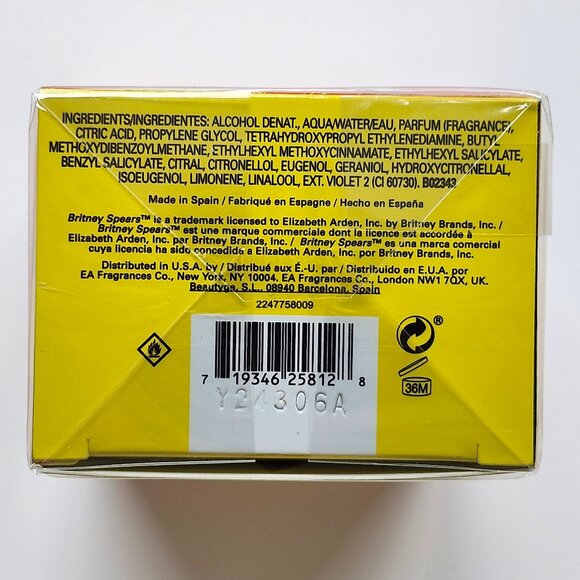 RARE BRITNEY SPEARS BLISSFUL FANTASY 30ml FOR WOMEN BNIP SEALED - Picture 5 of 6